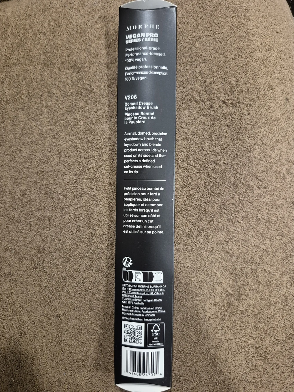 Morphe Vegan Pro (V206) Domed Crease Eyeshadow Brush